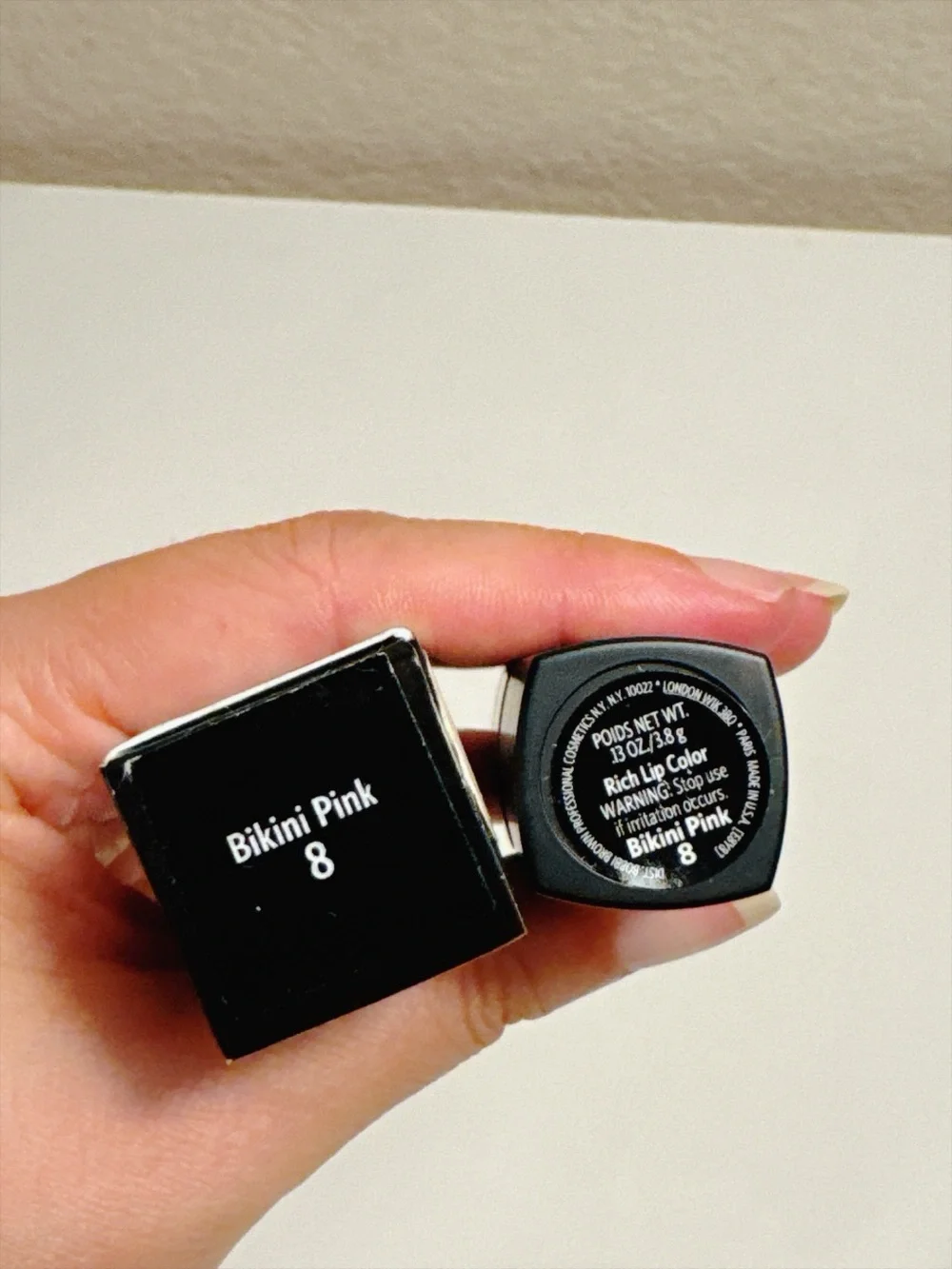 Bobbi Brown Rich Lip Color Lipstick Bikini Pink 8 .13 oz / 3.8g New in Box